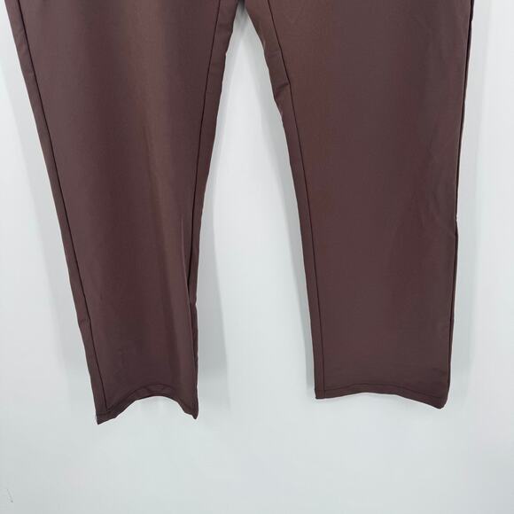 Goodfellow & Co Mens Brown Tech Activewear Stretch Trouser Chino Pants Large - Picture 4 of 10